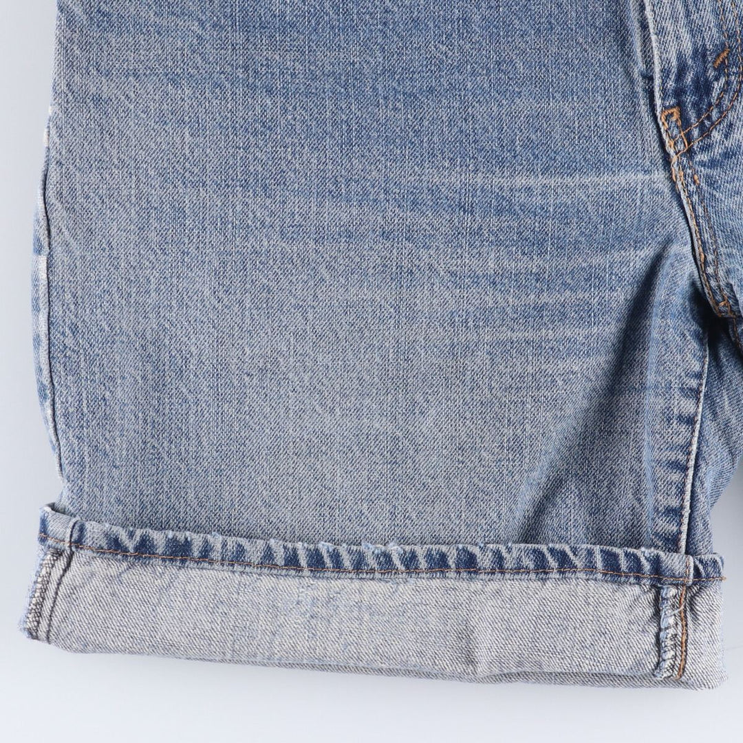 Levi's 550 denim shorts, short pants for men, size W34 cotton blue type Vintage Second Hand