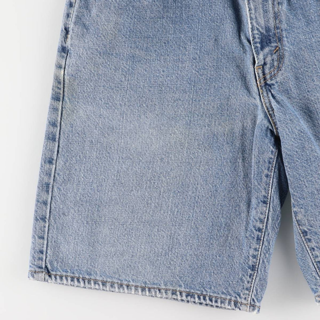 Levi's 550 denim shorts, short pants for men, size W33 unclear blue type Vintage Second Hand