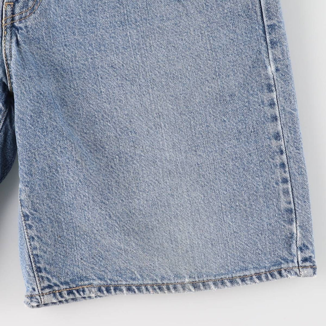 Levi's 550 denim shorts, short pants for men, size W33 unclear blue type Vintage Second Hand