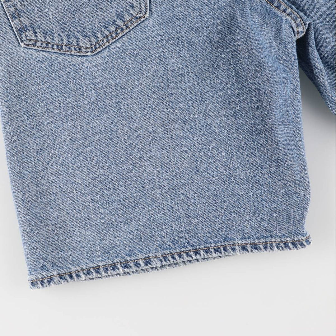 Levi's 550 denim shorts, short pants for men, size W33 unclear blue type Vintage Second Hand