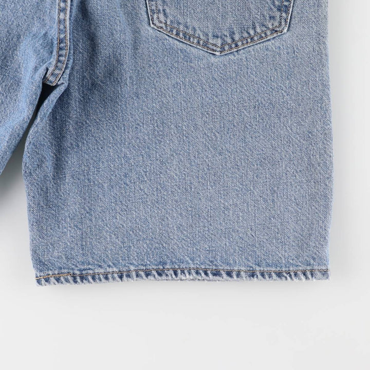 Levi's 550 denim shorts, short pants for men, size W33 unclear blue type Vintage Second Hand