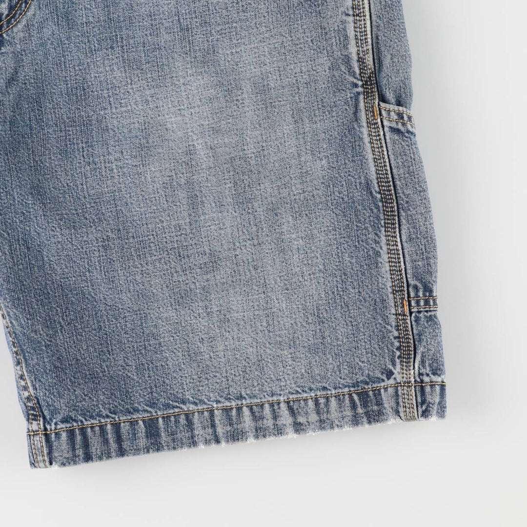 Levi's CARPENTER denim painter shorts, half pants, men's w35 equivalent cotton blue type Vintage Second Hand