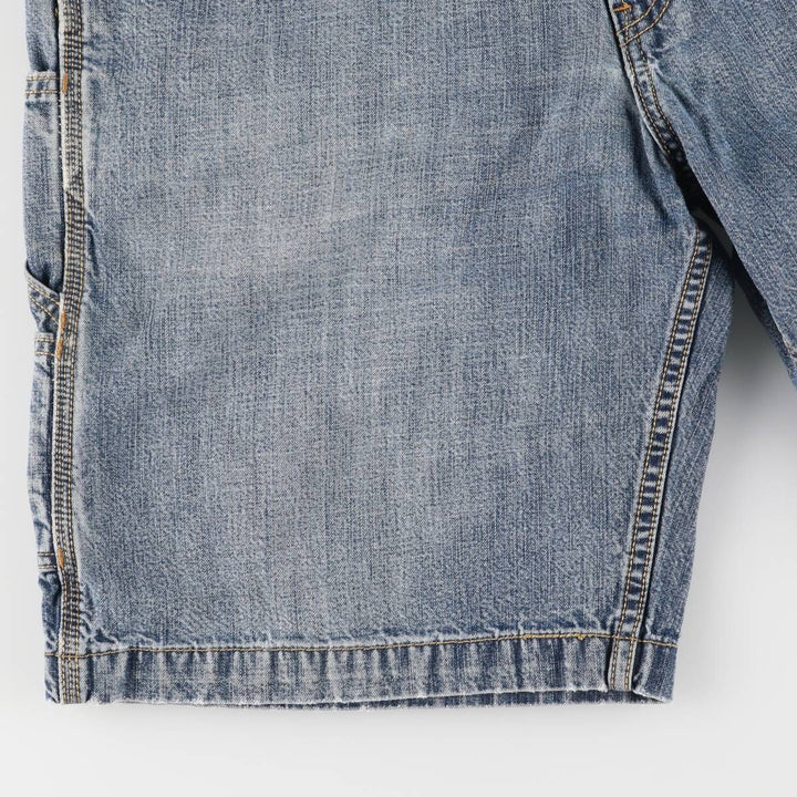 Levi's CARPENTER denim painter shorts, half pants, men's w35 equivalent cotton blue type Vintage Second Hand