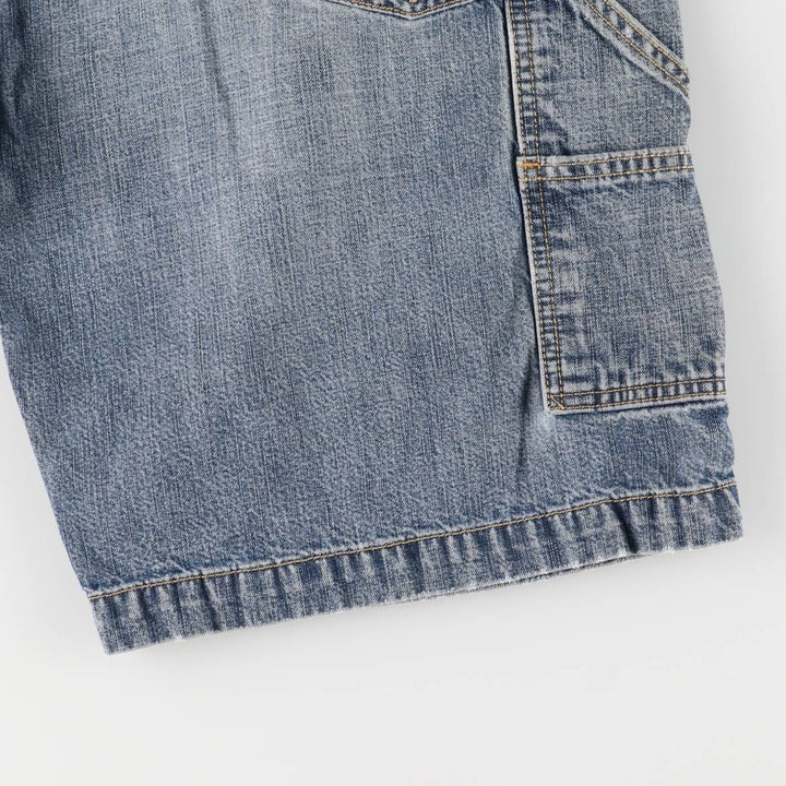 Levi's CARPENTER denim painter shorts, half pants, men's w35 equivalent cotton blue type Vintage Second Hand