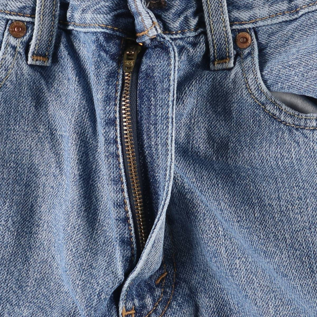 Levi's 550 denim shorts, short pants for men, size W32 cotton blue type Vintage Second Hand