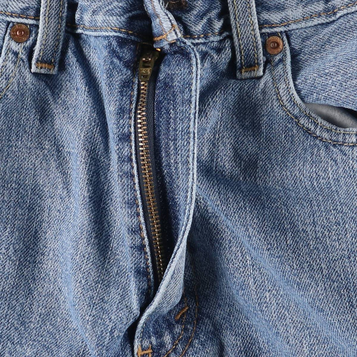 Levi's 550 denim shorts, short pants for men, size W32 cotton blue type Vintage Second Hand