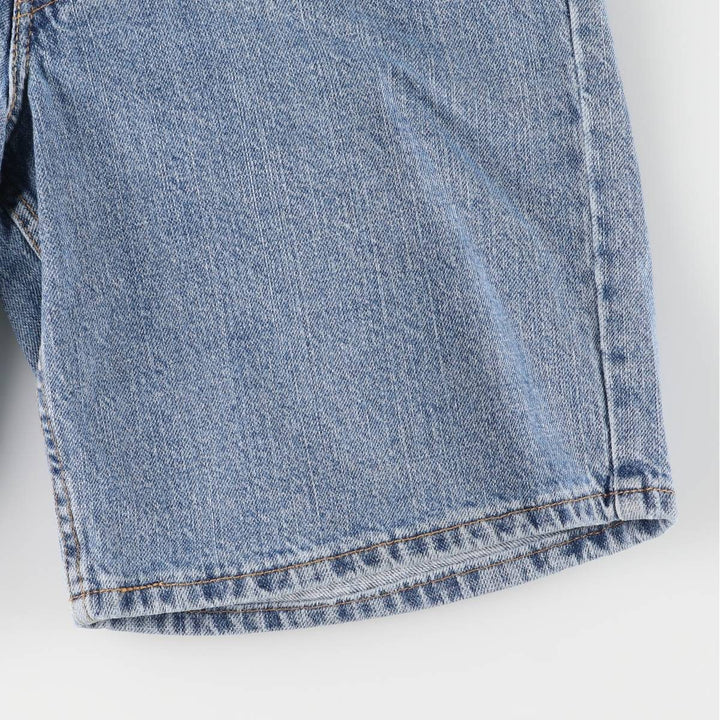 Levi's 550 denim shorts, short pants for men, size W32 cotton blue type Vintage Second Hand