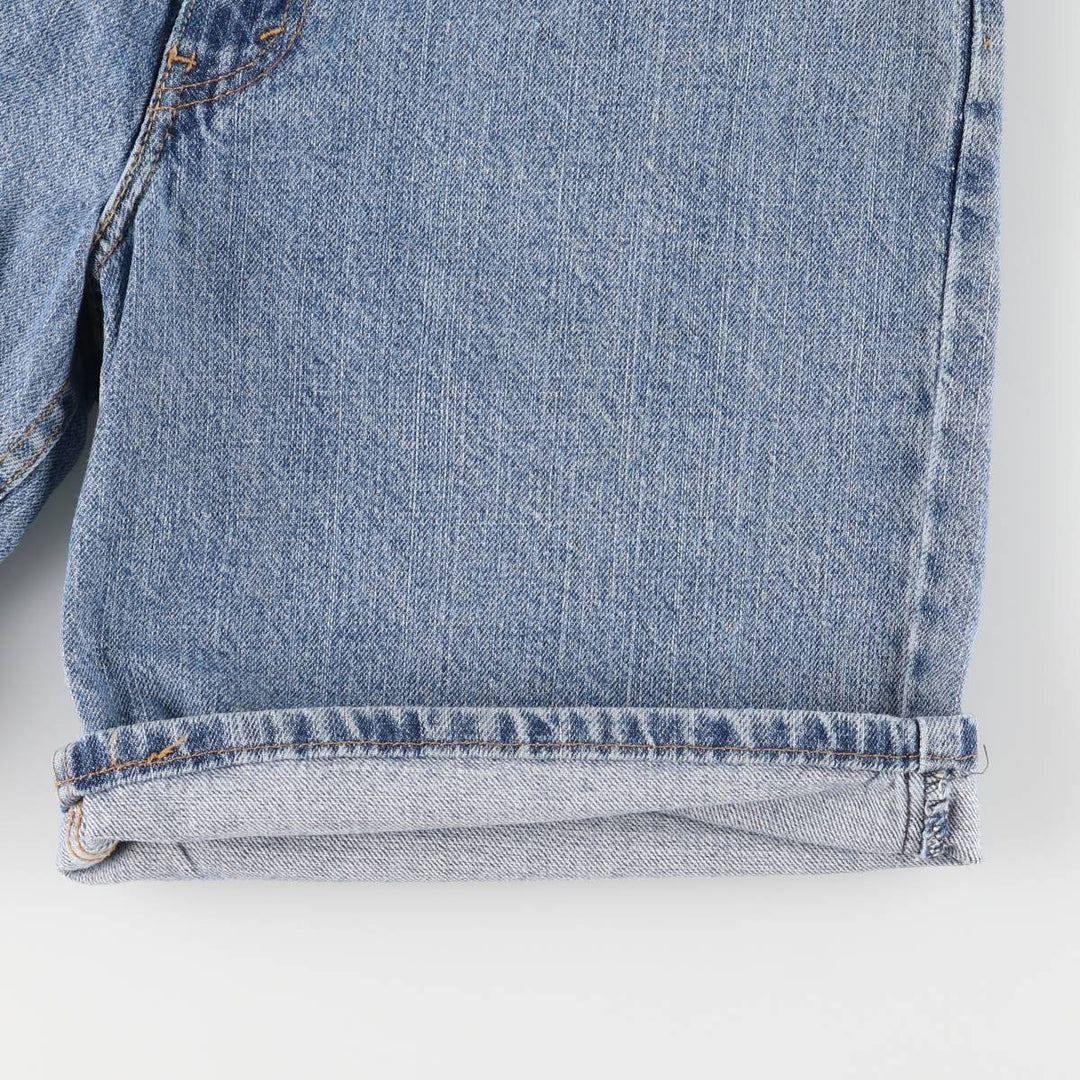 Levi's 550 denim shorts, short pants for men, size W32 cotton blue type Vintage Second Hand