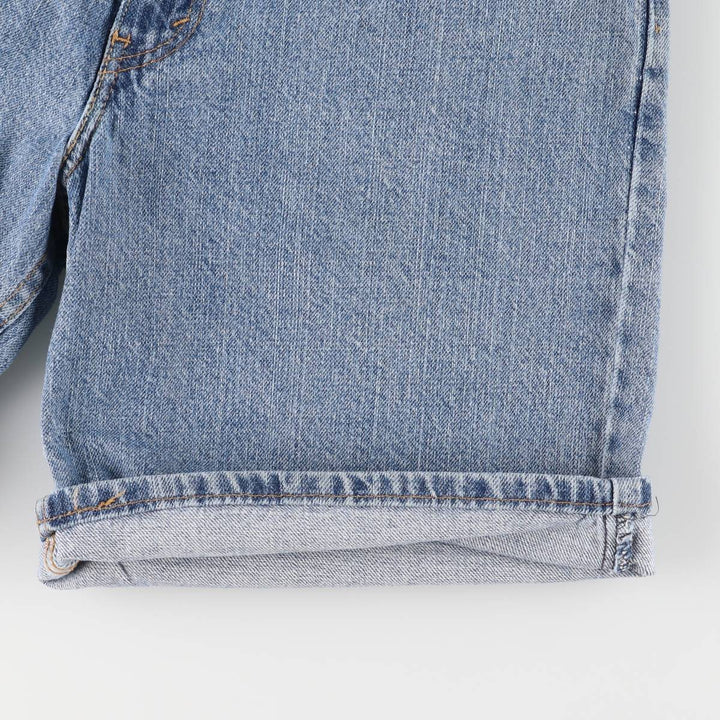 Levi's 550 denim shorts, short pants for men, size W32 cotton blue type Vintage Second Hand