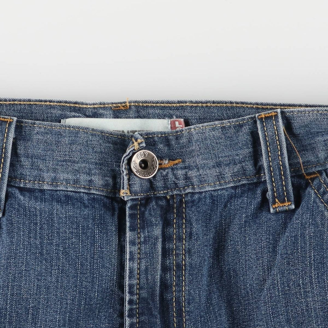 Levi's CARPENTER denim painter shorts, shorts for men, equivalent to w36 cotton blue type Vintage Second Hand