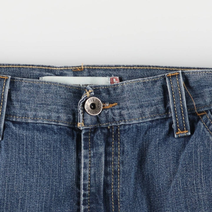Levi's CARPENTER denim painter shorts, shorts for men, equivalent to w36 cotton blue type Vintage Second Hand