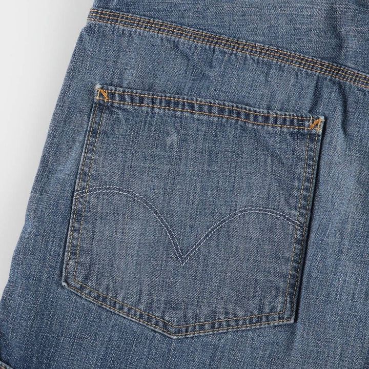 Levi's CARPENTER denim painter shorts, shorts for men, equivalent to w36 cotton blue type Vintage Second Hand
