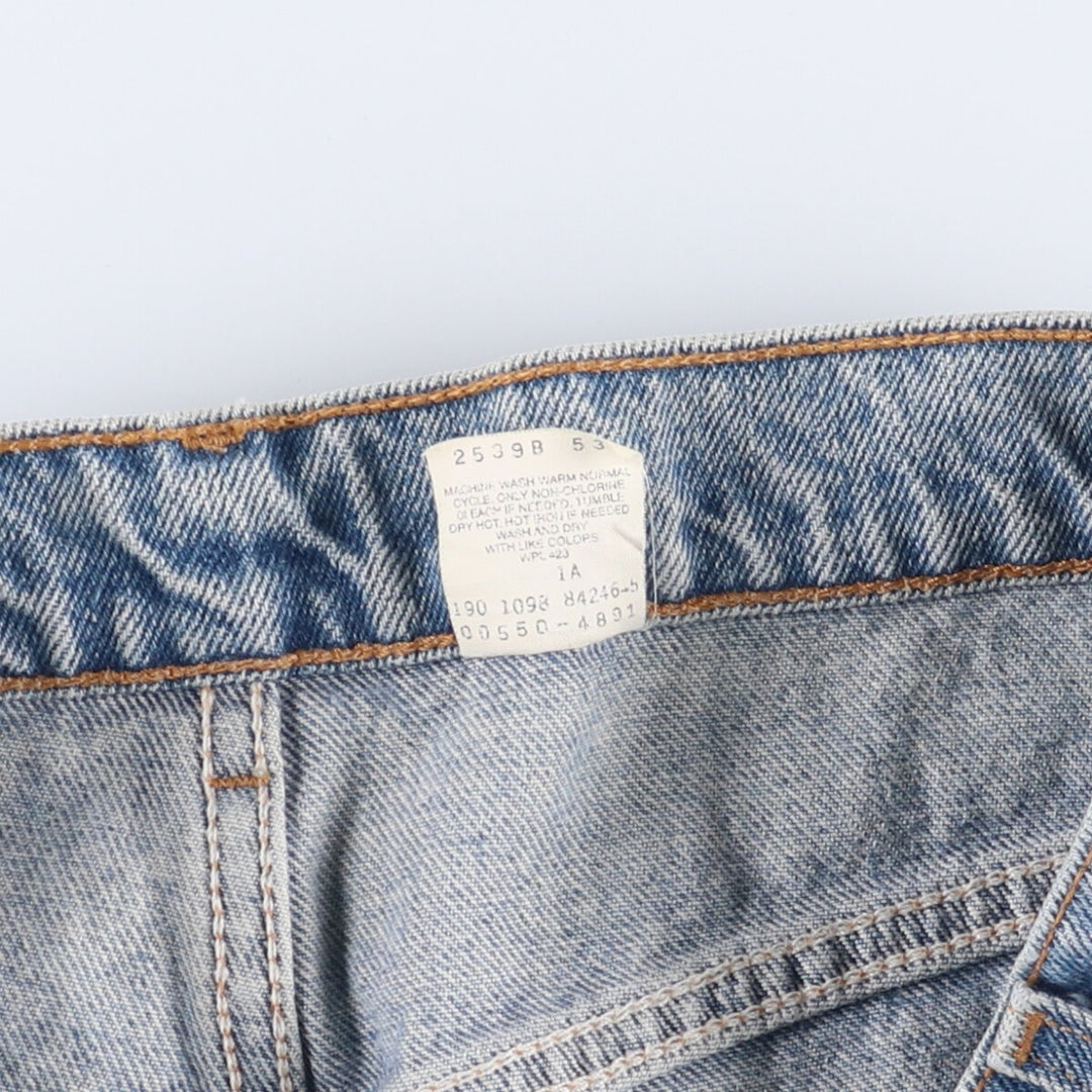 90'S Levi's 550 Relaxed Fit Tapered Denim Pants Men's W34 Vintage cotton blue type Vintage Second Hand