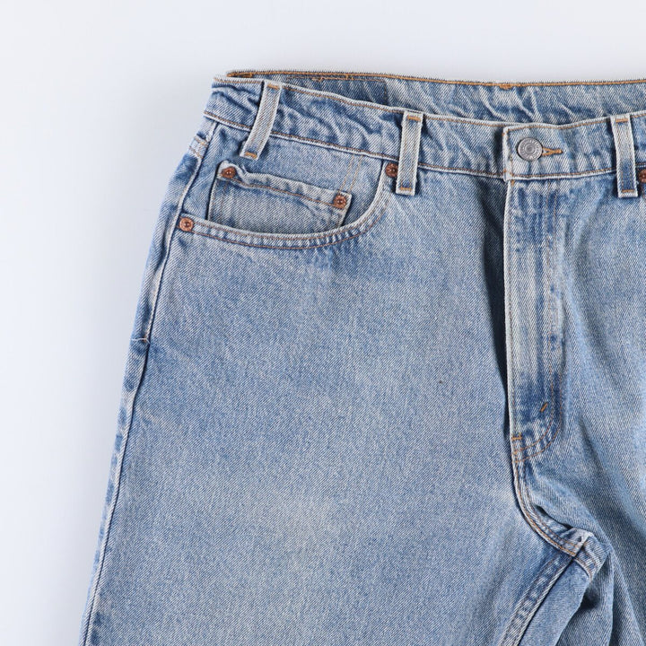 90'S Levi's 550 Relaxed Fit Tapered Denim Pants Men's W34 Vintage cotton blue type Vintage Second Hand