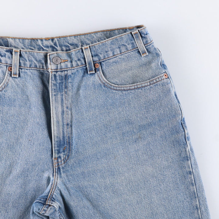90'S Levi's 550 Relaxed Fit Tapered Denim Pants Men's W34 Vintage cotton blue type Vintage Second Hand