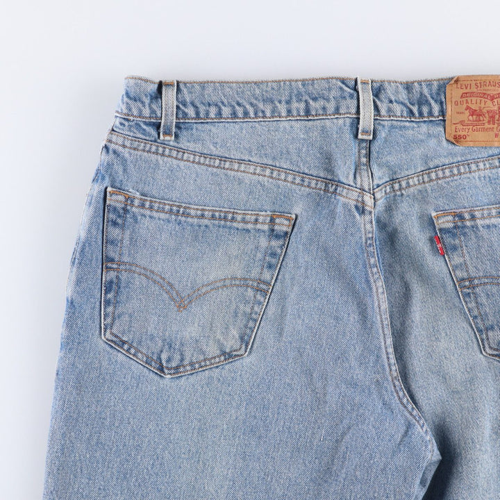 90'S Levi's 550 Relaxed Fit Tapered Denim Pants Men's W34 Vintage cotton blue type Vintage Second Hand