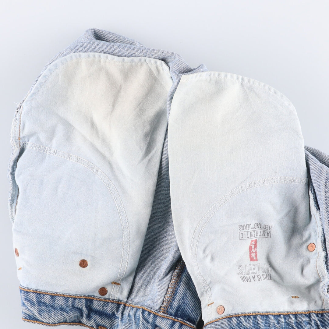 90'S Levi's 550 Relaxed Fit Tapered Denim Pants Men's W34 Vintage cotton blue type Vintage Second Hand