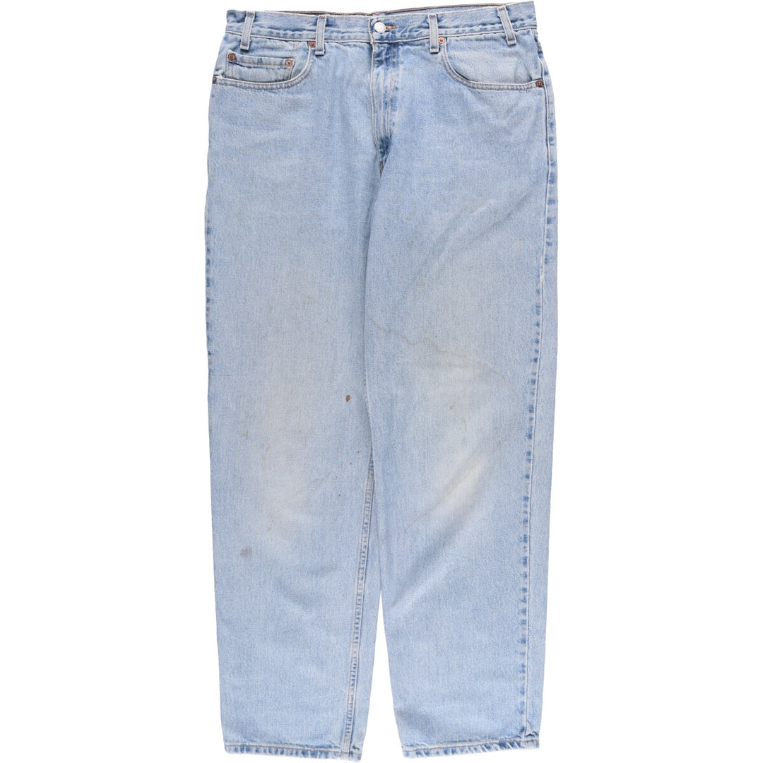 00'S Levi's 550 Relaxed Fit Tapered Denim Pants Men's W34 cotton blue type Vintage Second Hand