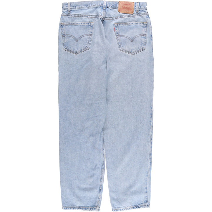 00'S Levi's 550 Relaxed Fit Tapered Denim Pants Men's W34 cotton blue type Vintage Second Hand