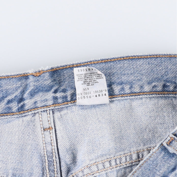 00'S Levi's 550 Relaxed Fit Tapered Denim Pants Men's W34 cotton blue type Vintage Second Hand