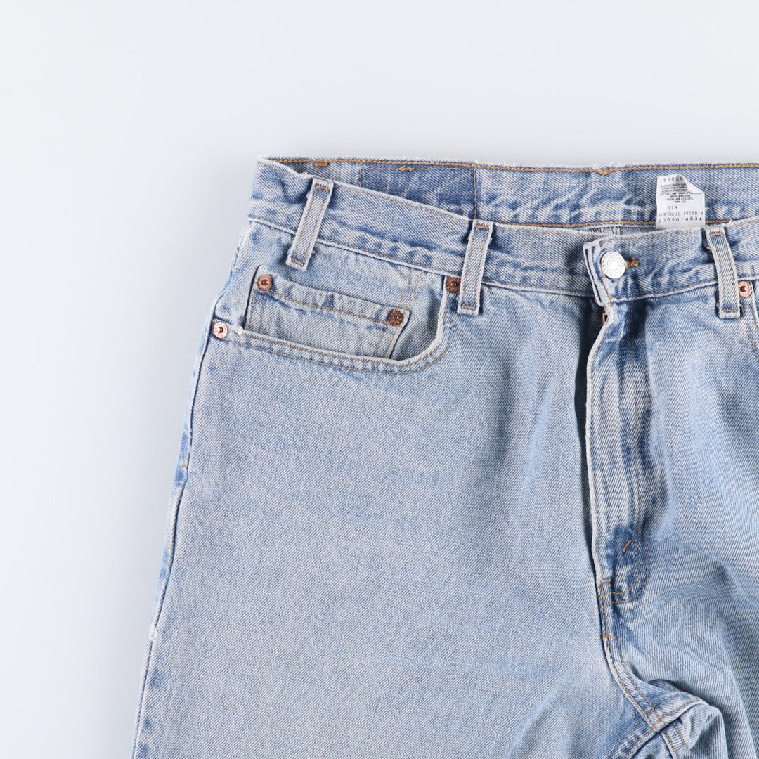 00'S Levi's 550 Relaxed Fit Tapered Denim Pants Men's W34 cotton blue type Vintage Second Hand