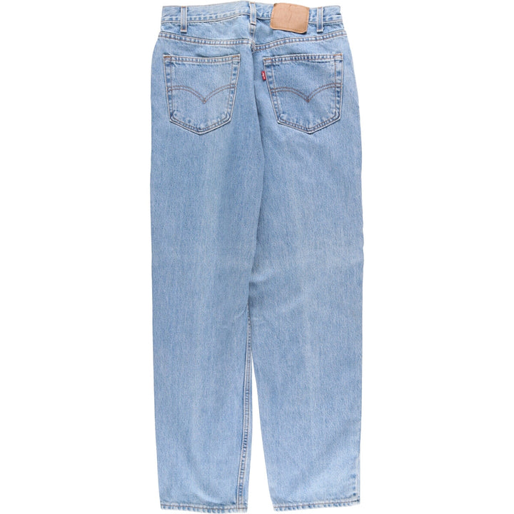 00'S Levi's 550 Relaxed Fit Tapered Denim Pants Made in USA Men's W31 cotton blue type Vintage Second Hand