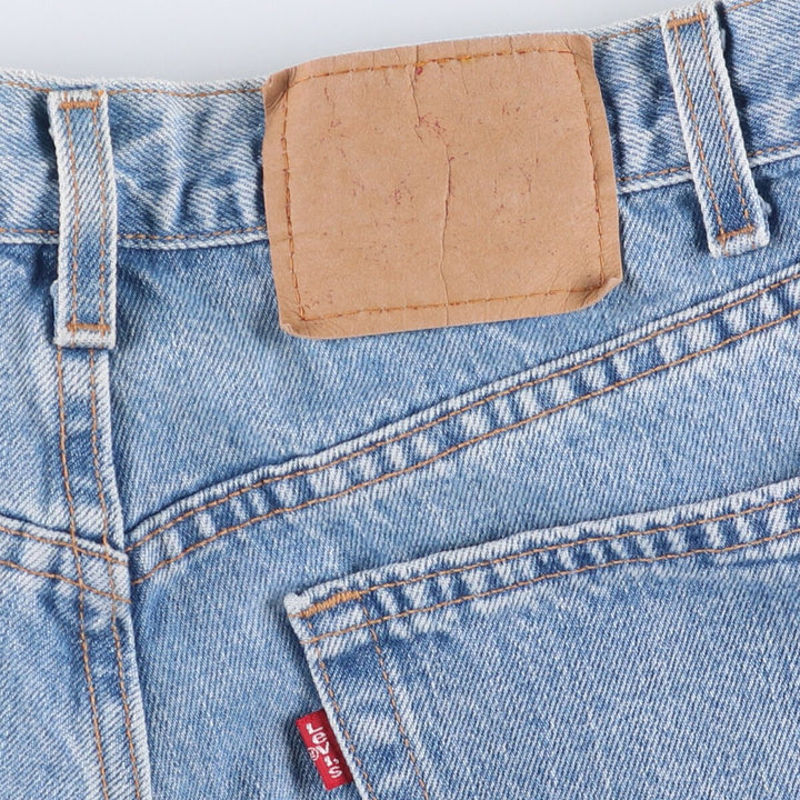 00'S Levi's 550 Relaxed Fit Tapered Denim Pants Made in USA Men's W31 cotton blue type Vintage Second Hand