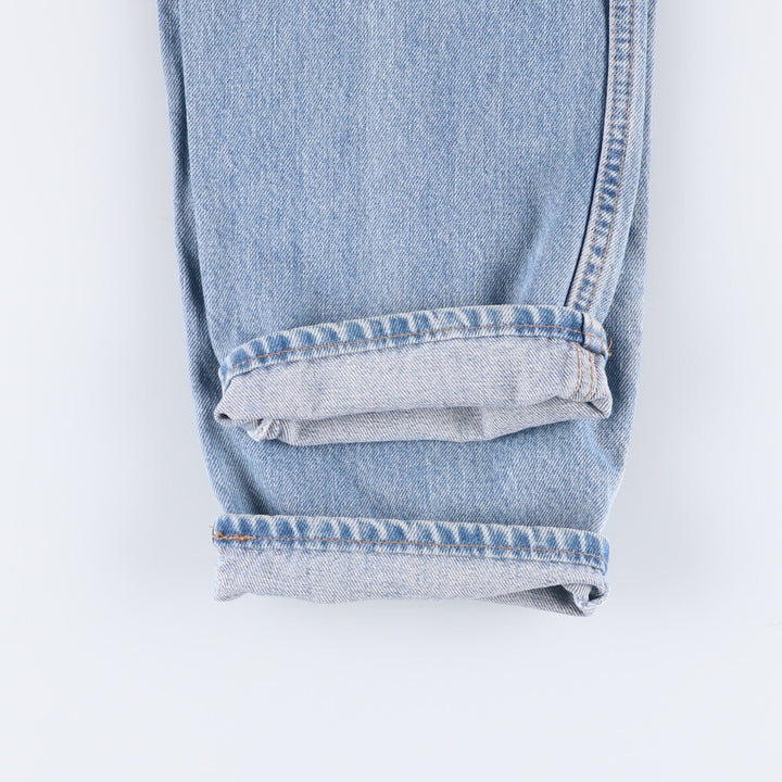 00'S Levi's 550 Relaxed Fit Tapered Denim Pants Made in USA Men's W31 cotton blue type Vintage Second Hand