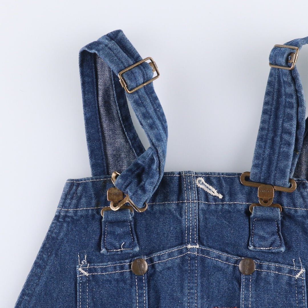 00'S Carhartt denim overalls for men, size W34 cotton blue type Vintage Second Hand