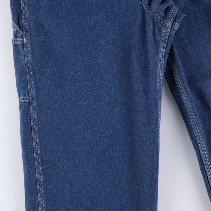 00'S Carhartt denim overalls for men, size W34 cotton blue type Vintage Second Hand