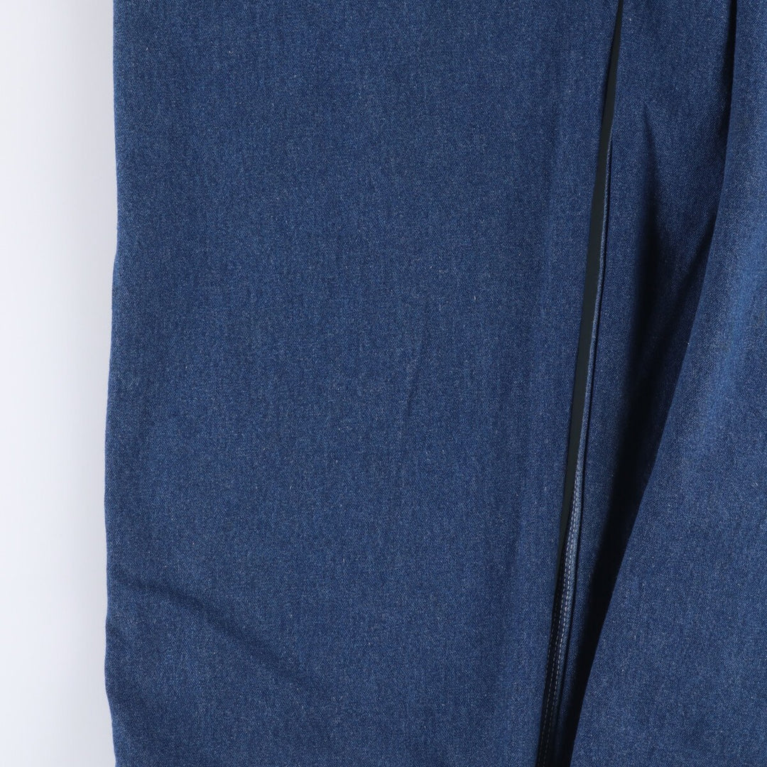 00'S Carhartt denim overalls for men, size W34 cotton blue type Vintage Second Hand