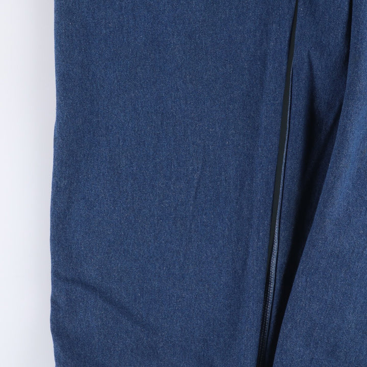 00'S Carhartt denim overalls for men, size W34 cotton blue type Vintage Second Hand