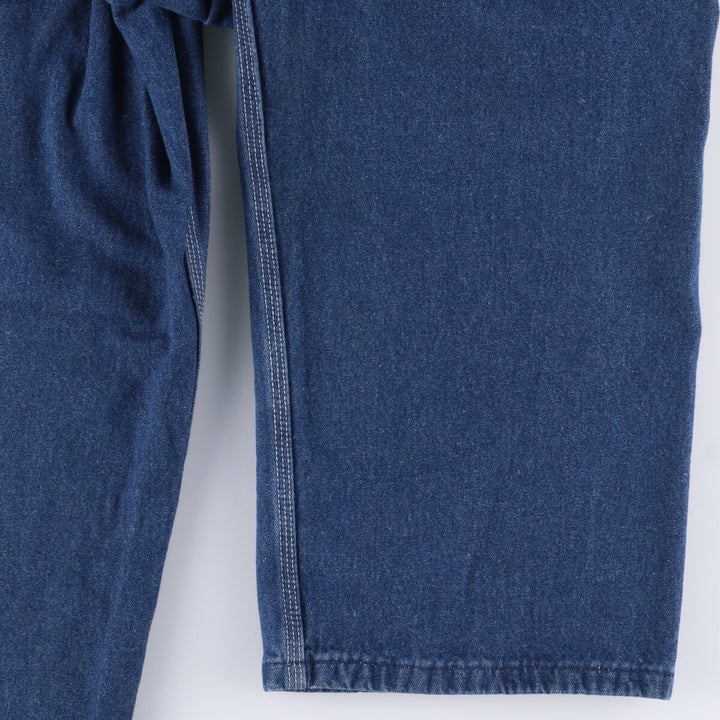 00'S Carhartt denim overalls for men, size W34 cotton blue type Vintage Second Hand