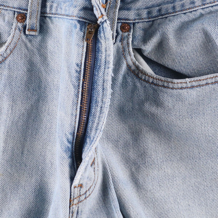 Levi's 550 Relaxed Fit Tapered Denim Pants for Men, W34 equivalent cotton blue type Vintage Second Hand