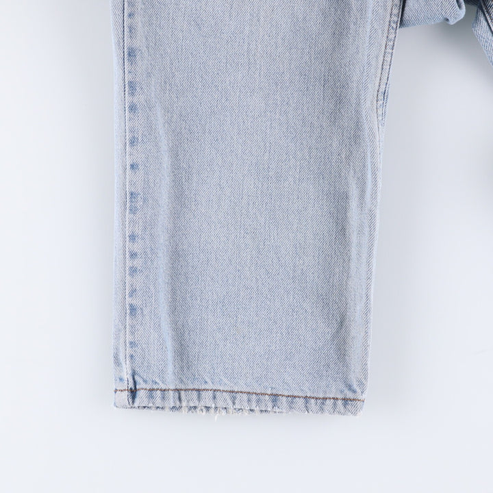 Levi's 550 Relaxed Fit Tapered Denim Pants for Men, W34 equivalent cotton blue type Vintage Second Hand