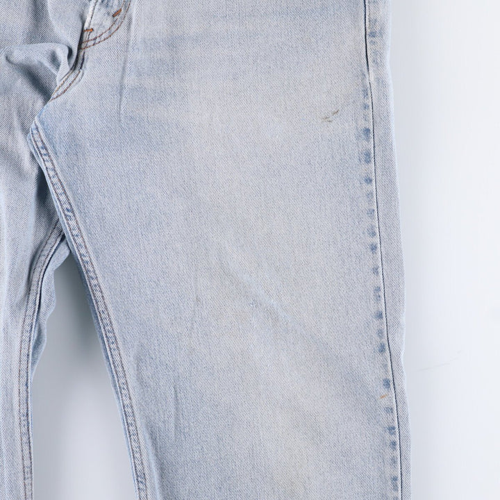 Levi's 550 Relaxed Fit Tapered Denim Pants for Men, W34 equivalent cotton blue type Vintage Second Hand