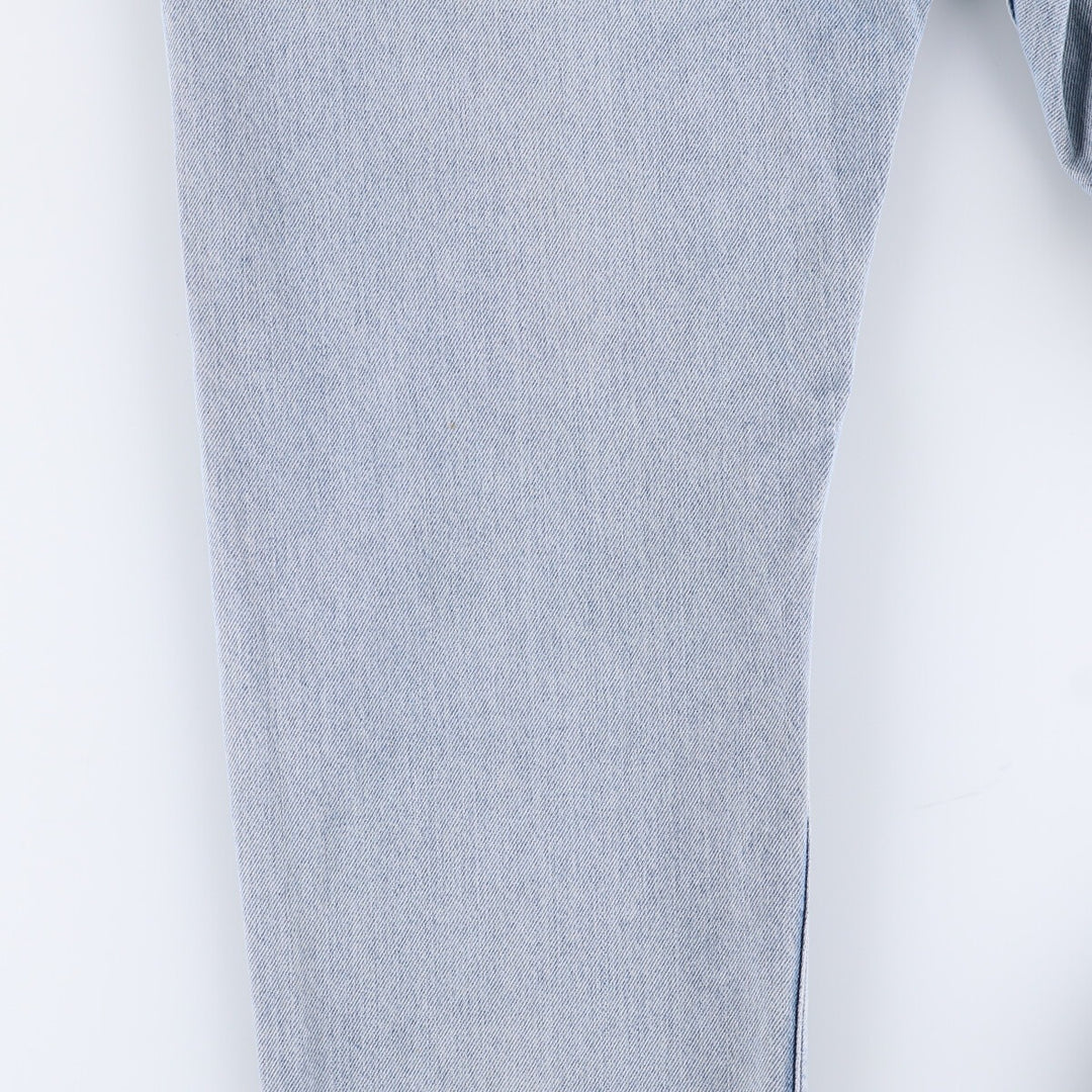 Levi's 550 Relaxed Fit Tapered Denim Pants for Men, W34 equivalent cotton blue type Vintage Second Hand
