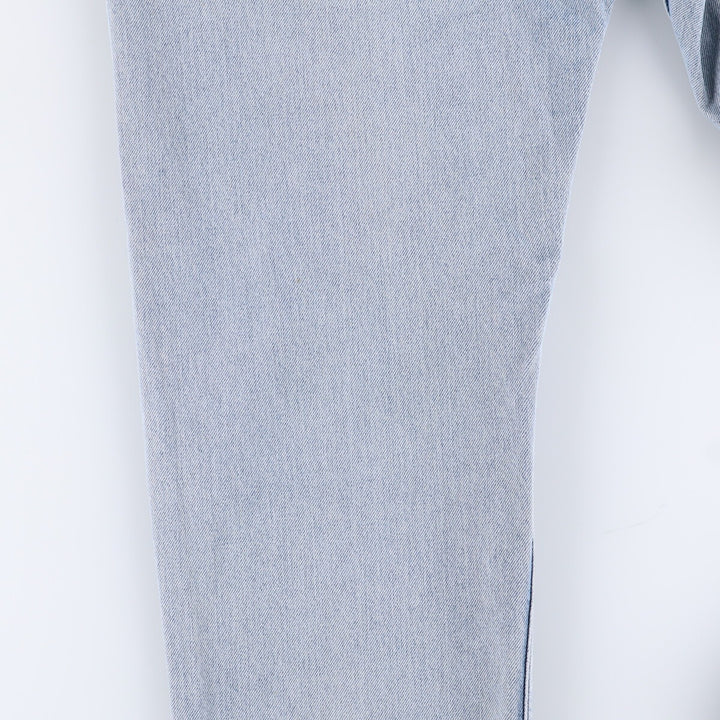 Levi's 550 Relaxed Fit Tapered Denim Pants for Men, W34 equivalent cotton blue type Vintage Second Hand