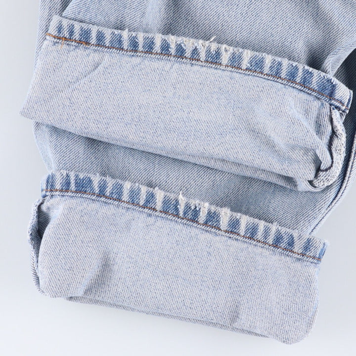 Levi's 550 Relaxed Fit Tapered Denim Pants for Men, W34 equivalent cotton blue type Vintage Second Hand