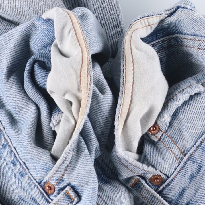 Levi's 550 Relaxed Fit Tapered Denim Pants for Men, W34 equivalent cotton blue type Vintage Second Hand