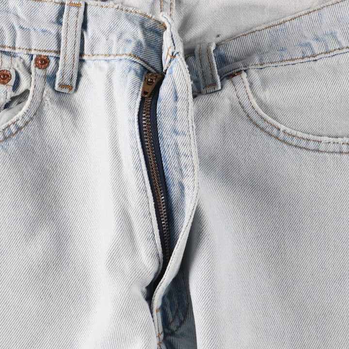 90'S Levi's 550 Relaxed Fit Tapered Denim Pants Made in USA Men's W33 Vintage cotton blue type Vintage Second Hand