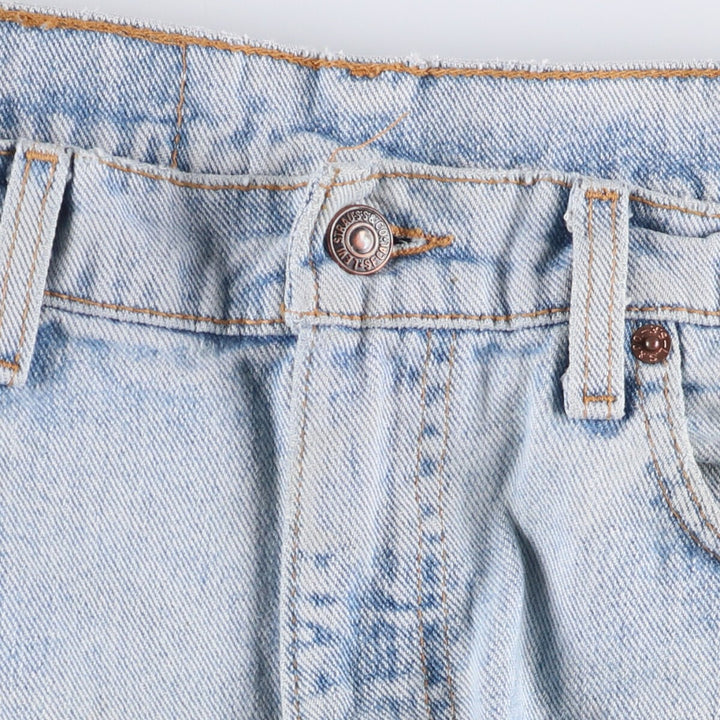 90'S Levi's 00550-4834 Tapered Denim Pants Made in USA Men's W33 Vintage cotton blue type Vintage Second Hand