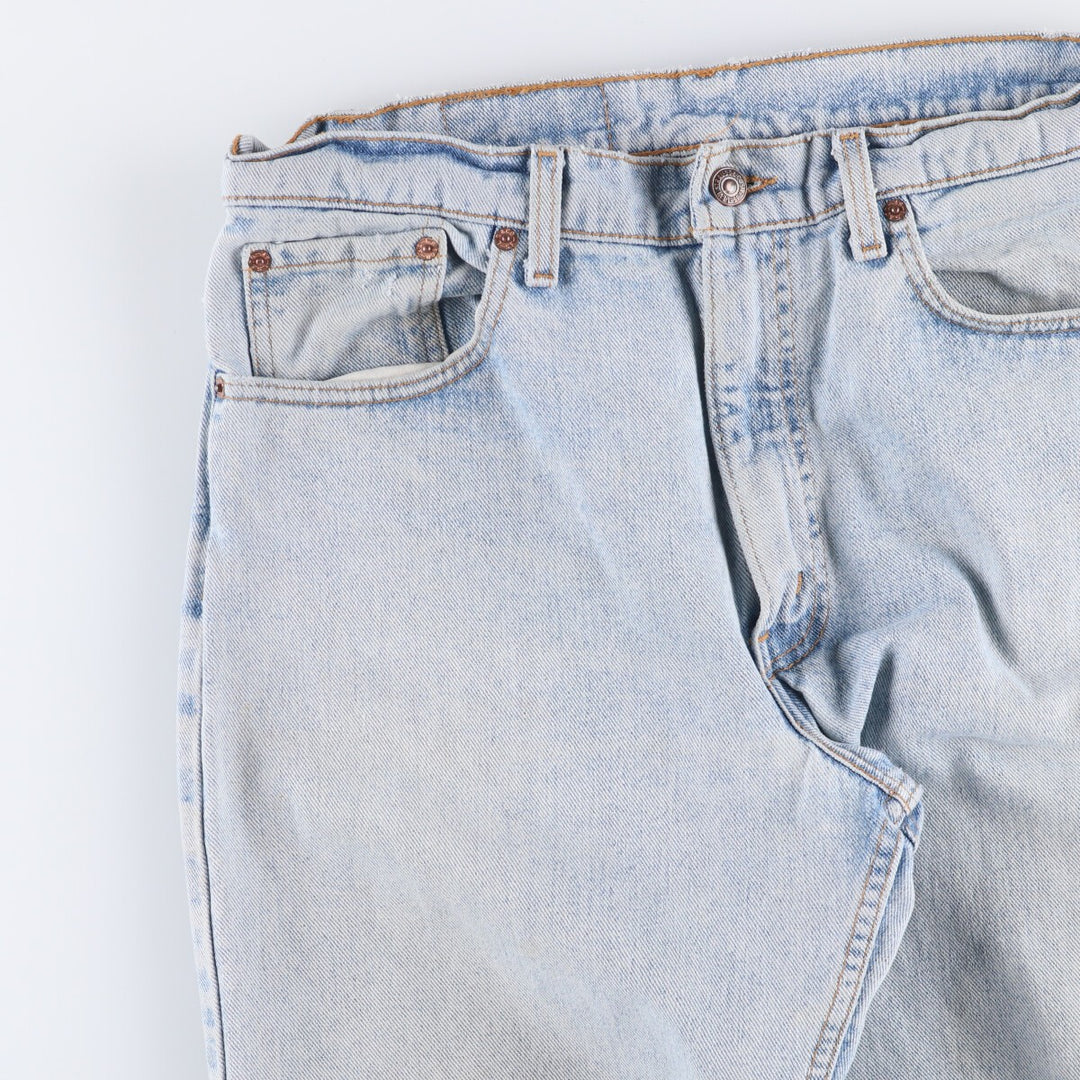 90'S Levi's 00550-4834 Tapered Denim Pants Made in USA Men's W33 Vintage cotton blue type Vintage Second Hand