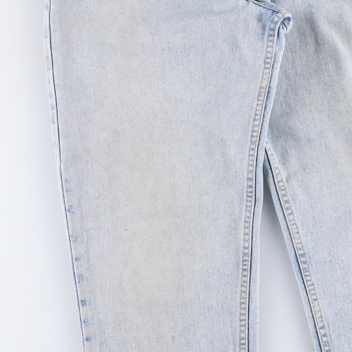 90'S Levi's 00550-4834 Tapered Denim Pants Made in USA Men's W33 Vintage cotton blue type Vintage Second Hand