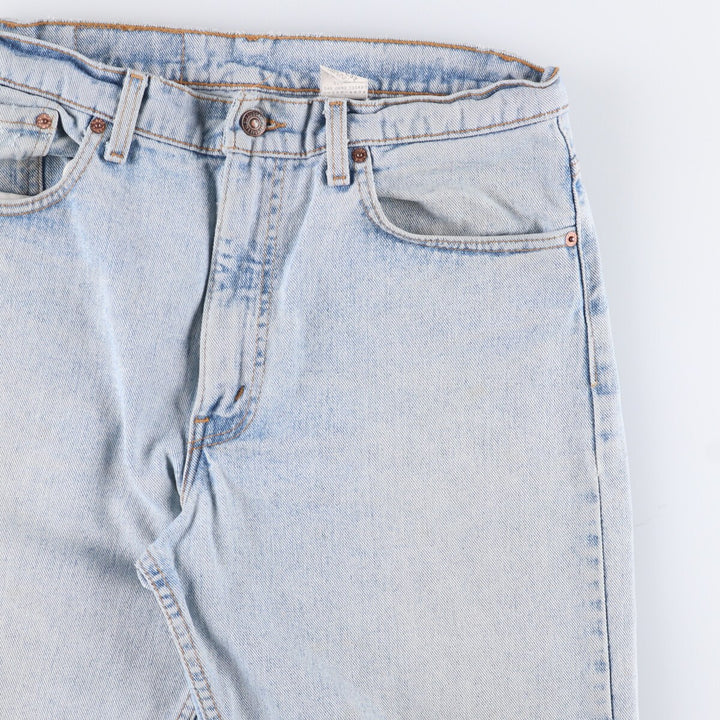 90'S Levi's 00550-4834 Tapered Denim Pants Made in USA Men's W33 Vintage cotton blue type Vintage Second Hand