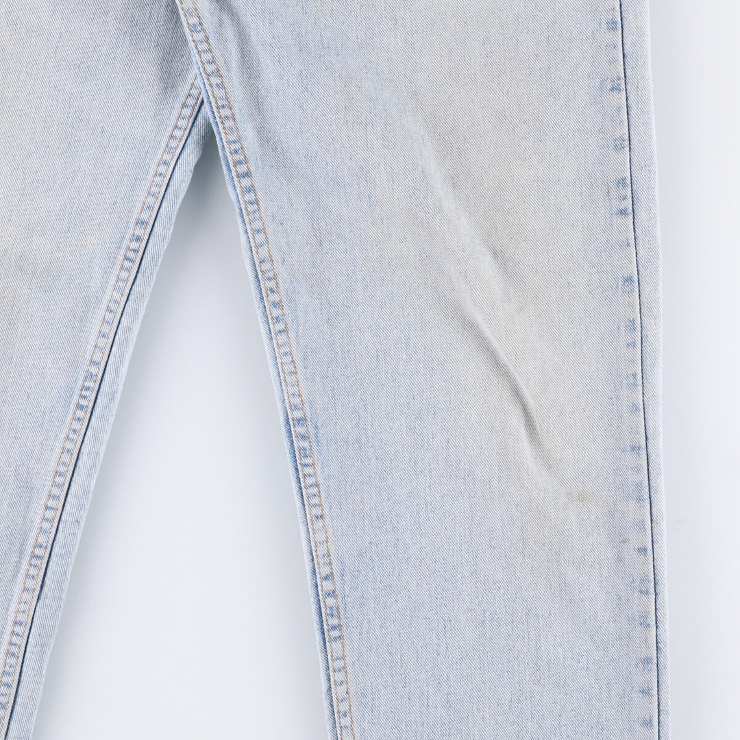 90'S Levi's 00550-4834 Tapered Denim Pants Made in USA Men's W33 Vintage cotton blue type Vintage Second Hand