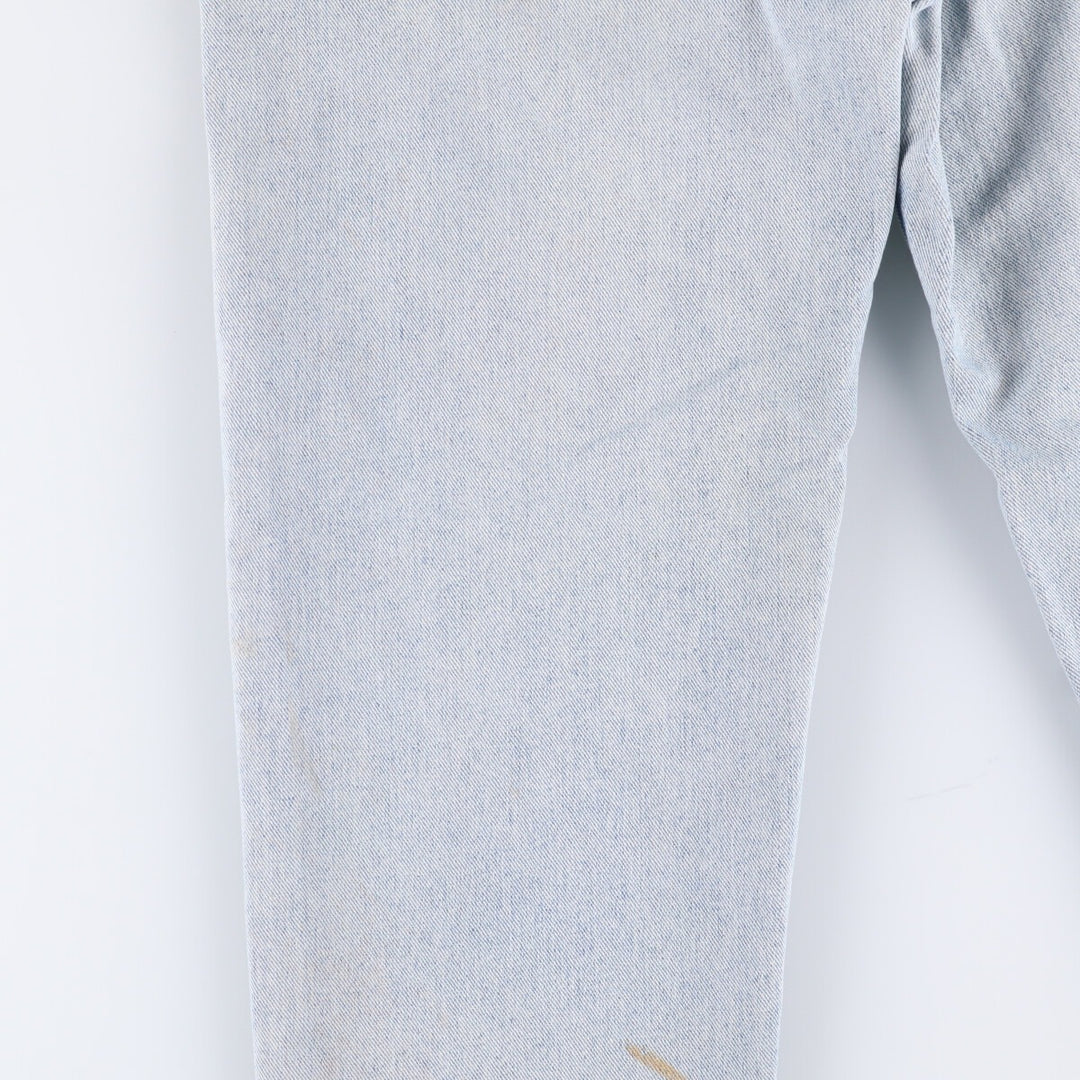 90'S Levi's 00550-4834 Tapered Denim Pants Made in USA Men's W33 Vintage cotton blue type Vintage Second Hand