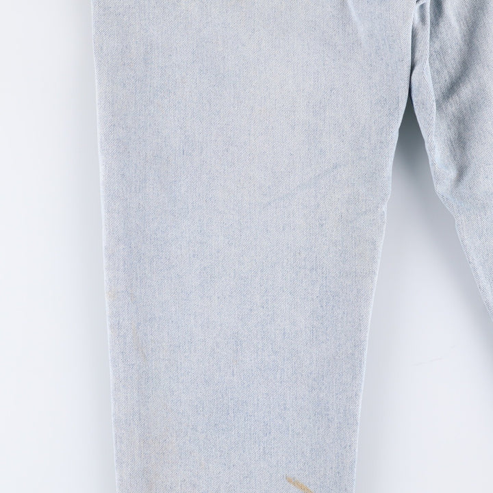 90'S Levi's 00550-4834 Tapered Denim Pants Made in USA Men's W33 Vintage cotton blue type Vintage Second Hand