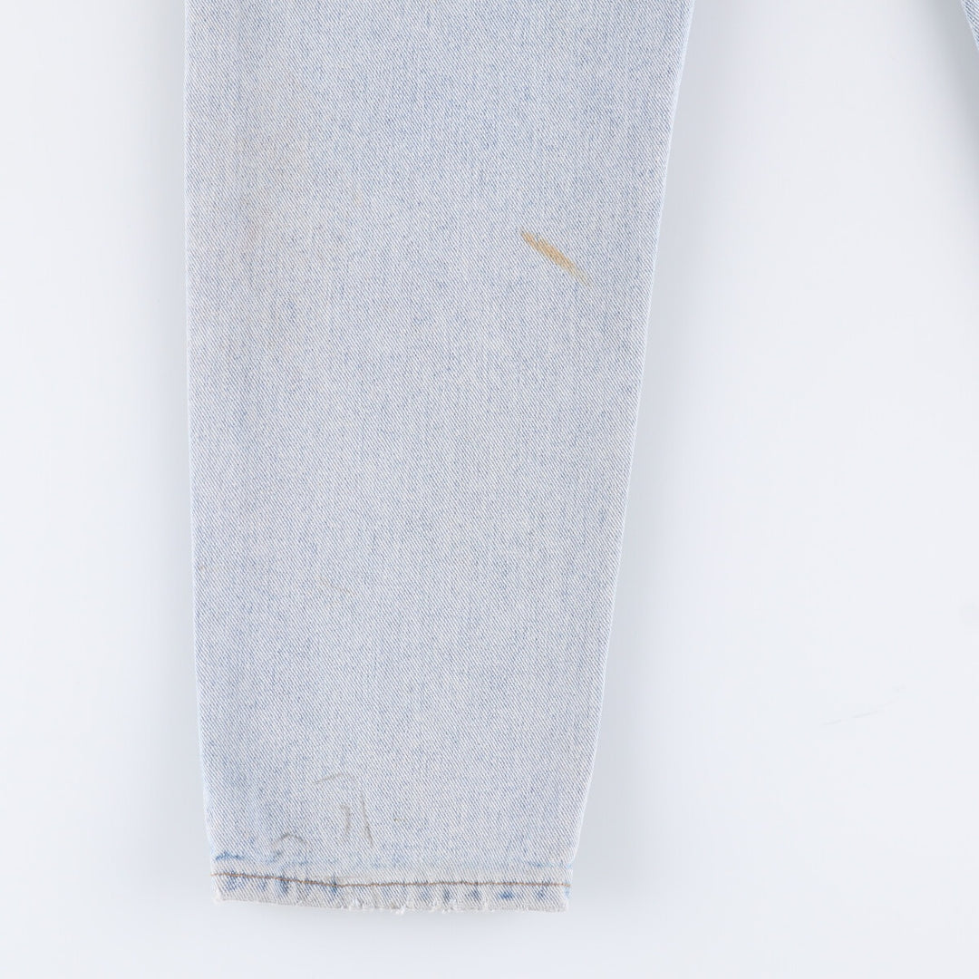 90'S Levi's 00550-4834 Tapered Denim Pants Made in USA Men's W33 Vintage cotton blue type Vintage Second Hand