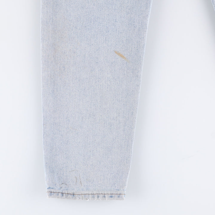 90'S Levi's 00550-4834 Tapered Denim Pants Made in USA Men's W33 Vintage cotton blue type Vintage Second Hand